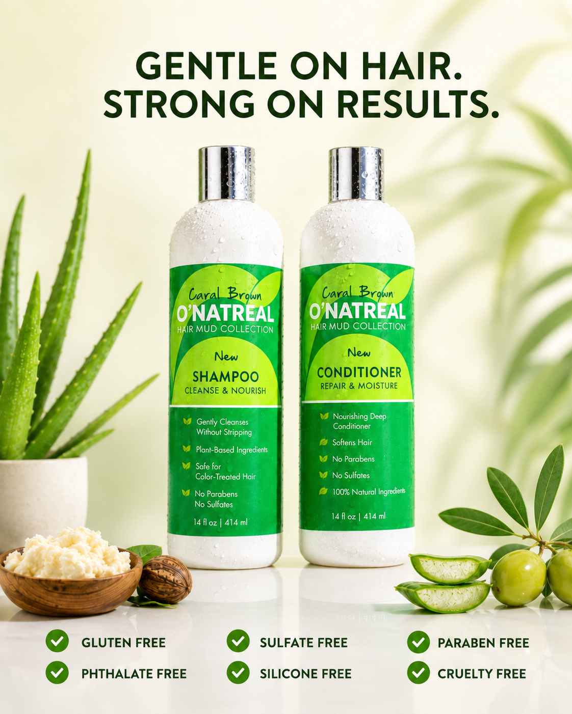 Triple Protection Argan & Vera Shampoo & Conditioner Set