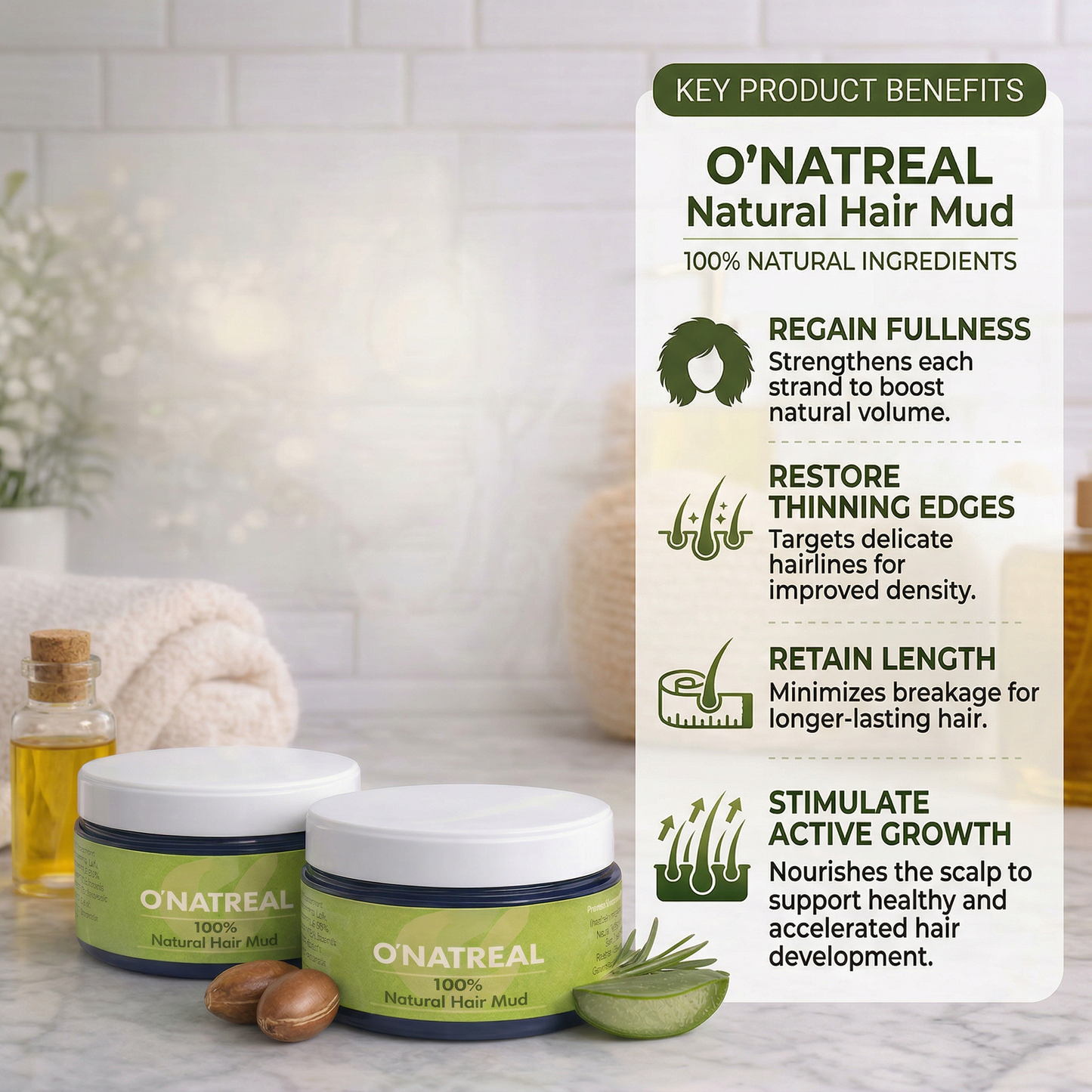 O'Natreal Hair Mud
